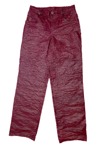 Pantalon rouge framboise — photo 1/5