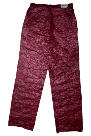 Pantalon rouge framboise — photo 2/5