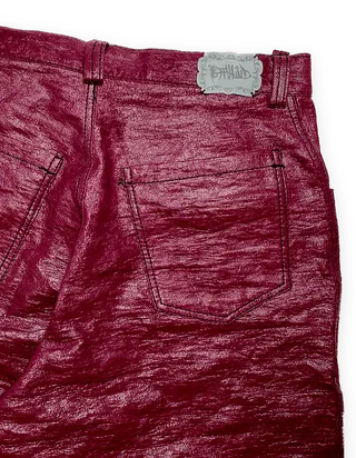 Pantalon rouge framboise — photo 3/5
