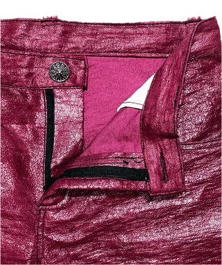 Pantalon rouge framboise — photo 4/5
